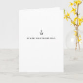 Heb je taart & klap - Verjaardag Kaart (Gele Bloem)