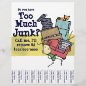 Heb je te veel Junk? Flyer (Voorkant)