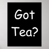 Heb je Tea? Poster (Voorkant)