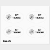 Heb je Theater? Sticker (Vel)