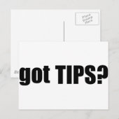 Heb je TIPS? Briefkaart (Voorkant / Achterkant)