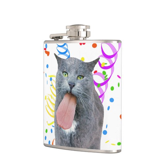 Heb je tong? heupfles (Links)