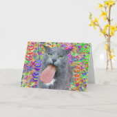 Heb je tong? Kaart (Gele Bloem)