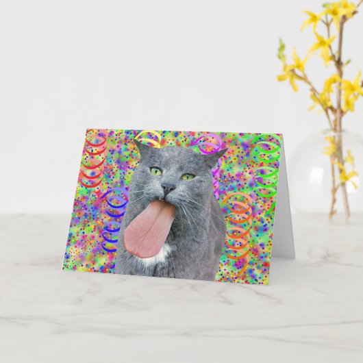 Heb je tong? Kaart (Gele Bloem)