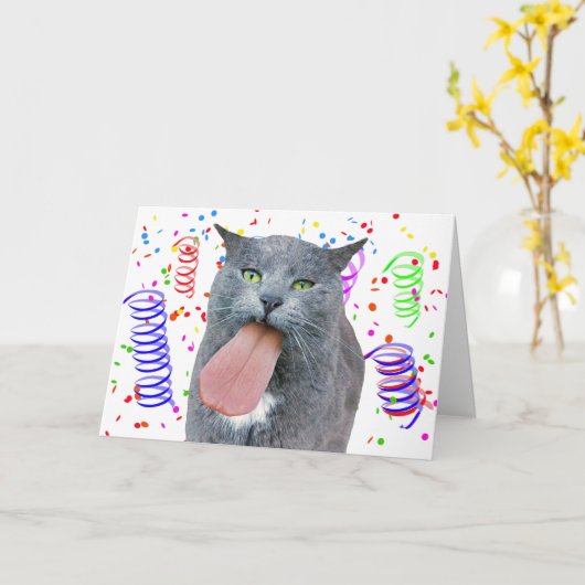 Heb je tong? Kaart (Gele Bloem)