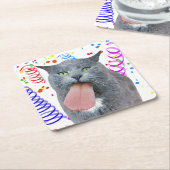 Heb je tong? kartonnen onderzetters (Schuin)