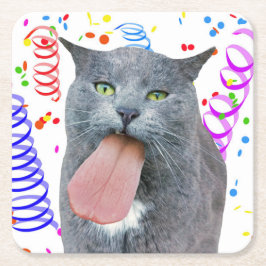 Heb je tong? kartonnen onderzetters