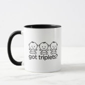 Heb je Triplets? Jongen Triplets Mok (Links)