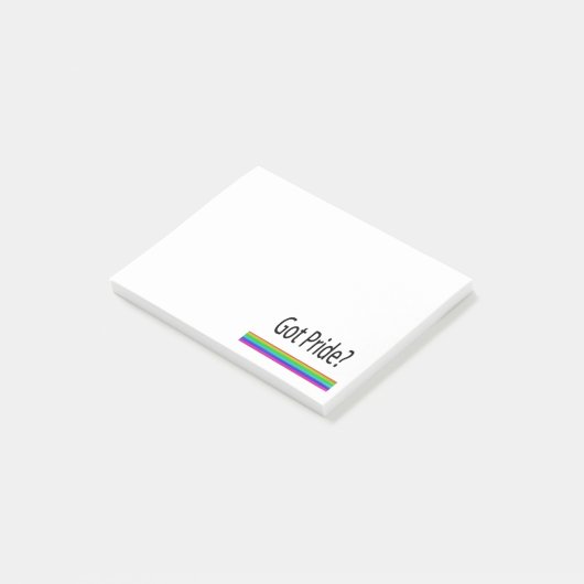 Heb je trots? post-it® notes (Schuin)