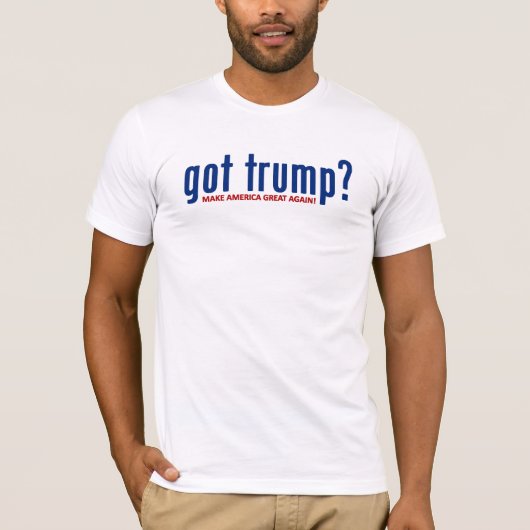 Heb je trump? T-shirts (Voorkant)