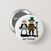 Heb je Turkije? Thanksgiving knop Ronde Button 5,7 Cm (Voorkant /achterkant)