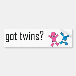 Heb je Twins? Bumpersticker