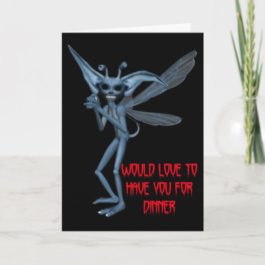 Heb je uitgenodigd voor het diner Halloween feestj (Voorkant)