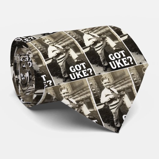 Heb je Uke? Stropdas (Opgerold)