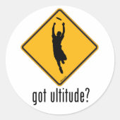 Heb je Ultitude? Ronde Sticker (Voorkant)