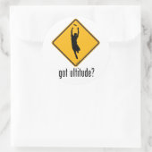 Heb je Ultitude? Ronde Sticker (Tas)