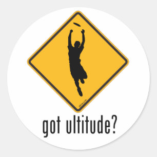 Heb je Ultitude? Ronde Sticker