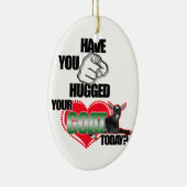 HEB JE VANDAAG DE CHRISTMAS-ORNATIE GESCHONKEN? KERAMISCH ORNAMENT (Rechts)