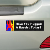Heb je vandaag een bijbel opgehangen? Bumpersticke Bumpersticker (Op auto)