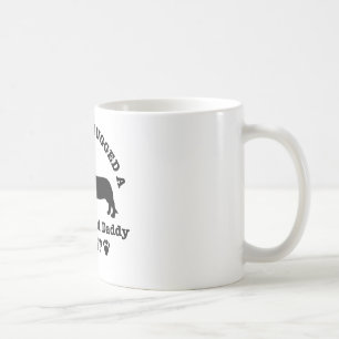 Heb je vandaag een daschund vader opgehangen? koffiemok