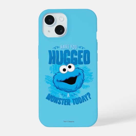 Heb je vandaag een monster geknuffeld iPhone 15 case (Achterkant)