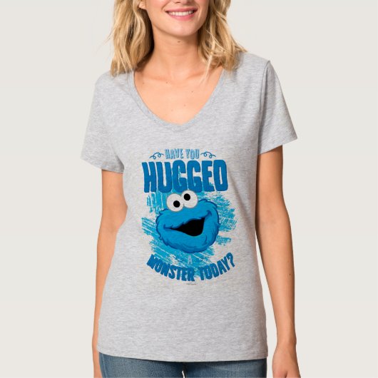 Heb je vandaag een monster geknuffeld t-shirt (Voorkant)