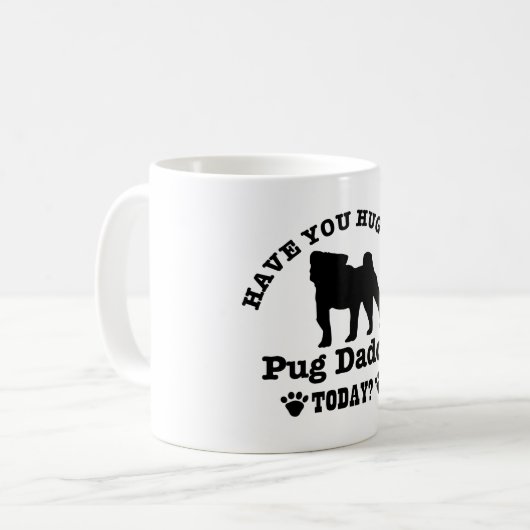 Heb je vandaag een pappie opgehangen? koffiemok (Voorkant links)