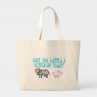 Heb je vandaag een Vegassistent geknuffeld? Grote Tote Bag