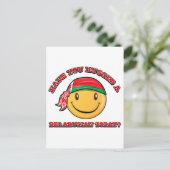 Heb je vandaag een Wit-Russisch geknuffeld? Briefkaart (Staand voorkant)