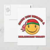 Heb je vandaag een Wit-Russisch geknuffeld? Briefkaart (Voorkant / Achterkant)