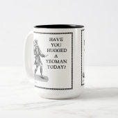 Heb je vandaag een Yeoman opgehangen? Mok (Voorkant links)