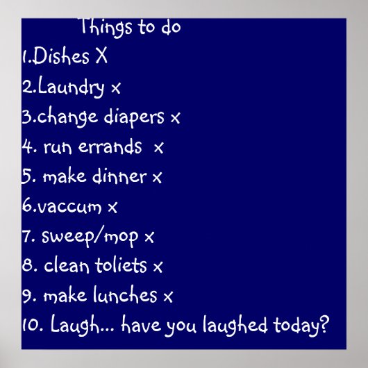 Heb je vandaag gelachen? poster (Voorkant)