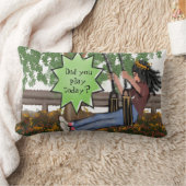 Heb je vandaag gespeeld? Lumbar Sierkussen Kussen (Deken)