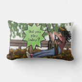 Heb je vandaag gespeeld? Lumbar Sierkussen Kussen (Voorkant)