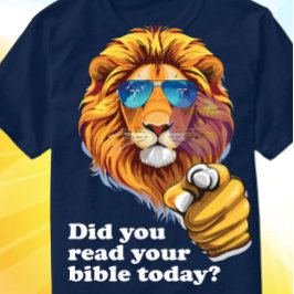Heb je vandaag je Bijbel gelezen? Christelijk T-shirt