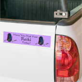Heb je vandaag je Reiki gehad  Bumpersticker (Op Truck)