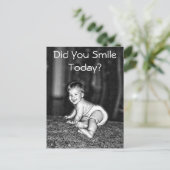 HEB JE VANDAAG KLEIN GEBRACHT? BRIEFKAART (Staand voorkant)
