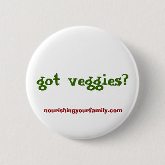 Heb je veggies? Nourishingyour family.com? Ronde Button 5,7 Cm