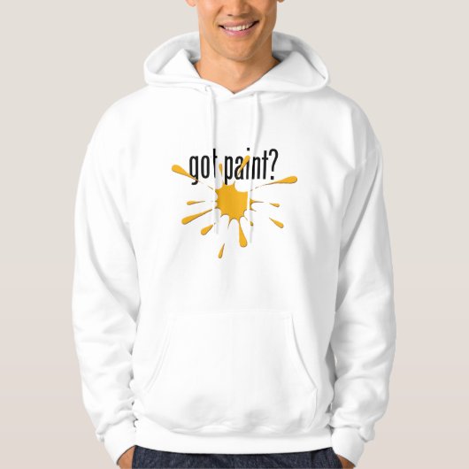 Heb je verf? (Paintball) Hoodie (Voorkant)
