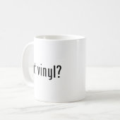 Heb je vinyl? koffiemok (Voorkant links)