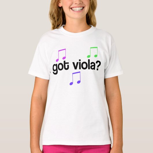 Heb je Viola? T-shirt (Voorkant)