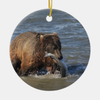 Heb je vis? Alaska Brown Beer giften Keramisch Ornament