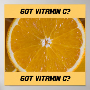 Heb je Vitamine C? Poster