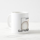 Heb je volleyballen? koffiemok (Voorkant links)