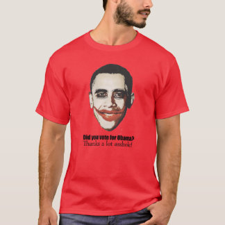 Heb je voor Obama gestemd? T-shirt