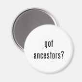 Heb je voorouders? magneet (Voorkant / Achterkant)