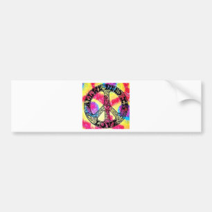 Heb je vrede?  Alles wat je nodig hebt is liefde Bumpersticker