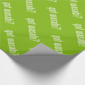 Heb je wasabi? cadeaupapier (Hoek)