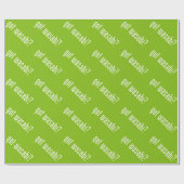 Heb je wasabi? cadeaupapier (Vlak)