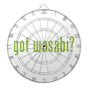 Heb je wasabi? dartbord